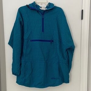 Vintage L.L. Bean Oversized Anorak Blue Jacket